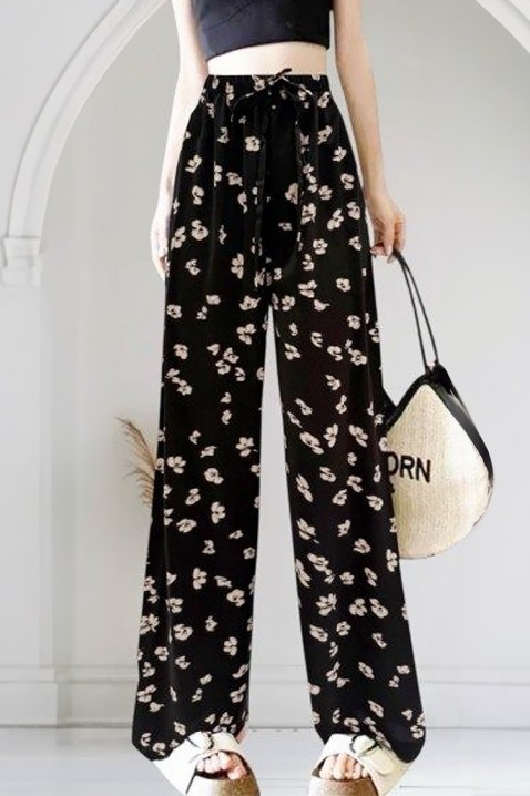 Pantaloni FLORISIMA, Culoare: negru, IVET.RO - Reduceri de până la -80%