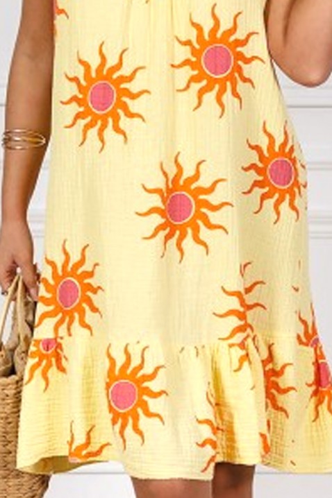 Rochie ESTORLIA YELLOW, Culoare: galben, IVET.RO - Reduceri de până la -80%