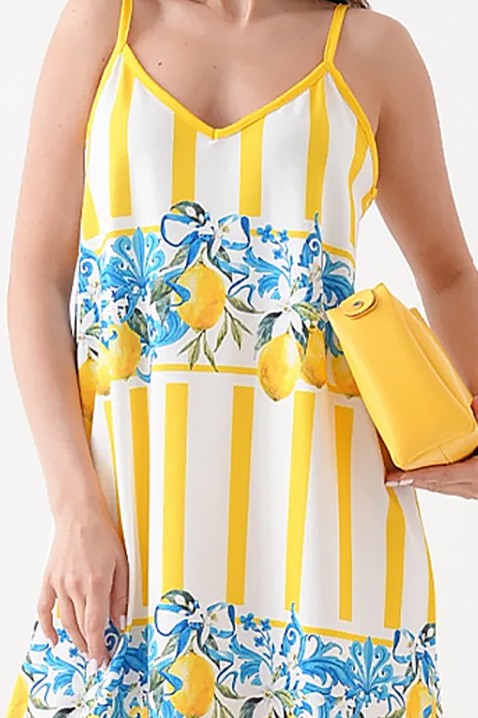 Rochie LESORZA, Culoare: galben, IVET.RO - Reduceri de până la -80%