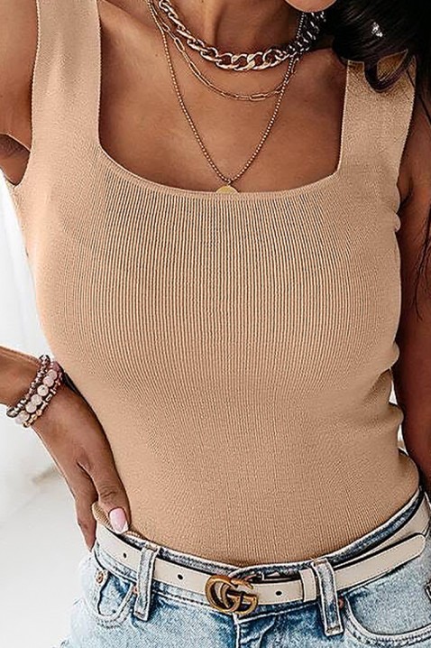 Top TLIVERSA BEIGE, Culoare: bej, IVET.RO - Reduceri de până la -80%