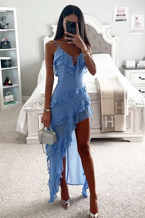 Rochie XIRELFA BLUE, Culoare: albastru, IVET.RO - Reduceri de până la -80%