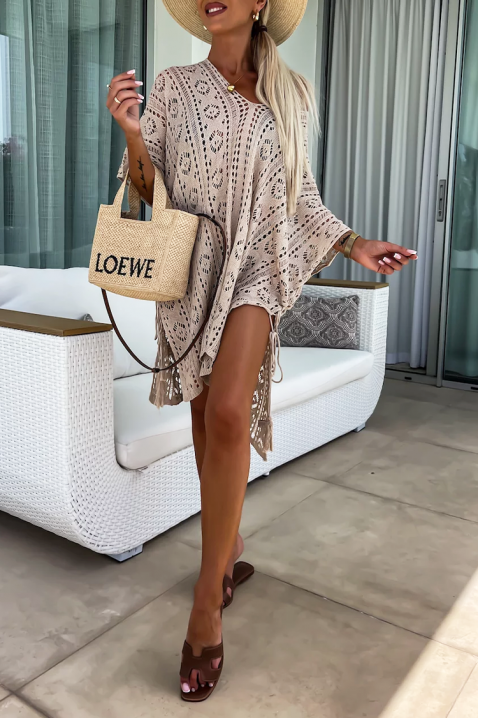 Tunică de plajă LERINZA BEIGE, Culoare: bej, IVET.RO - Reduceri de până la -80%