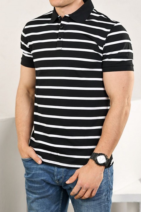 Tricou bărbați MORTOLO BLACK, Culoare: negru, IVET.RO - Reduceri de până la -80%