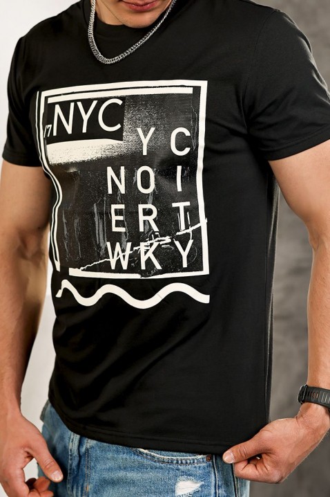 Tricou bărbați ROZONO BLACK, Culoare: negru, IVET.RO - Reduceri de până la -80%