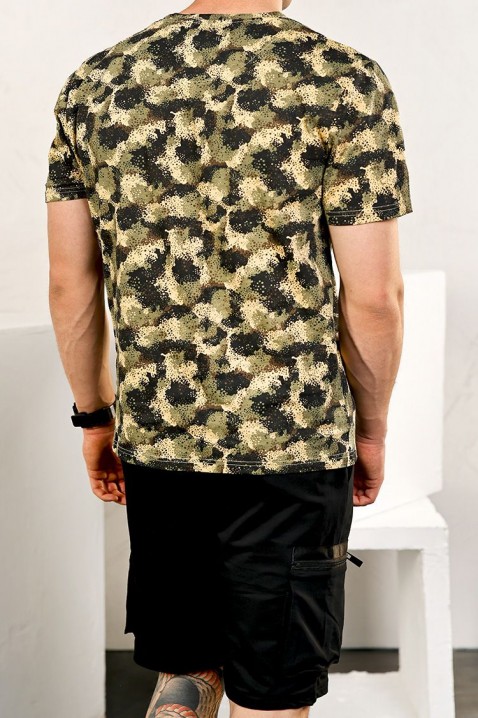 Tricou bărbați ROBERZO, Culoare: khaki, IVET.RO - Reduceri de până la -80%