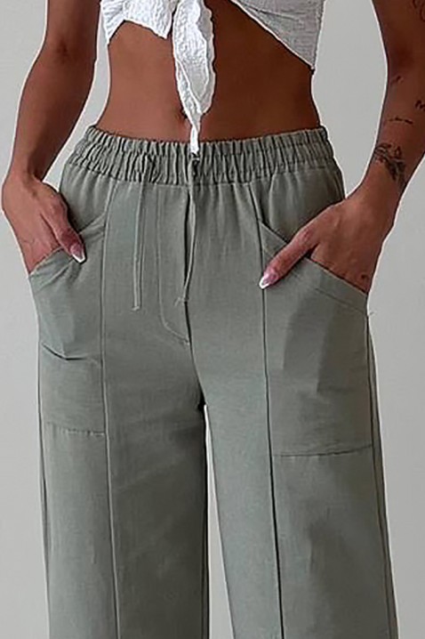 Pantaloni GARDINZA GREEN, Culoare: verde, IVET.RO - Reduceri de până la -80%