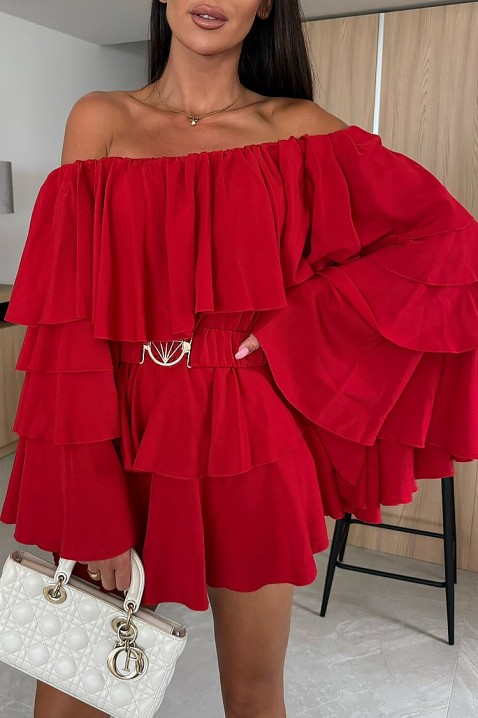 Rochie ZEMORDA RED, Culoare: roșu, IVET.RO - Reduceri de până la -80%