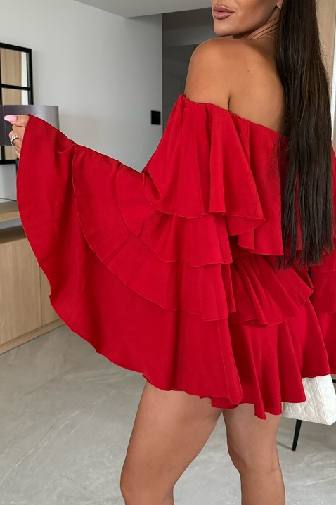 Rochie ZEMORDA RED, Culoare: roșu, IVET.RO - Reduceri de până la -80%