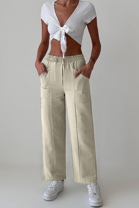 Pantaloni GARDINZA YELLOW, Culoare: galben, IVET.RO - Reduceri de până la -80%