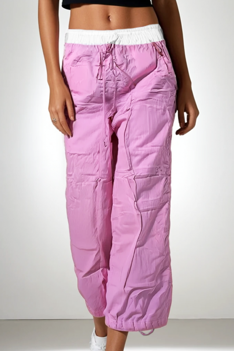 Pantaloni VIOTREJA PINK, Culoare: fuchsia, IVET.RO - Reduceri de până la -80%