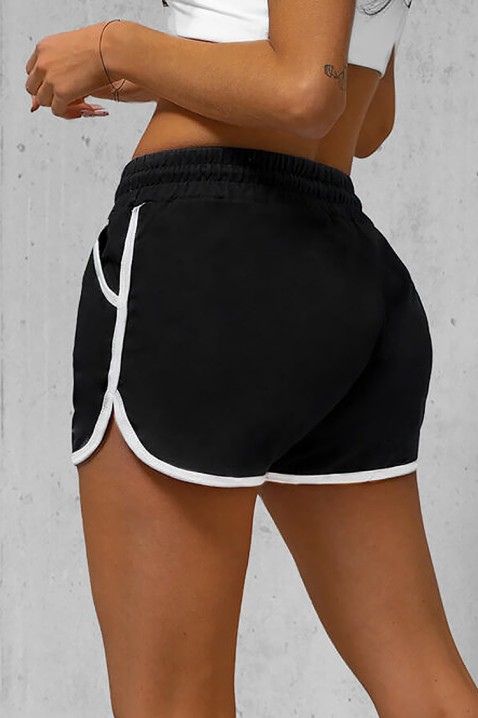 Pantaloni scurți SPORDA BLACK, Culoare: negru, IVET.RO - Reduceri de până la -80%