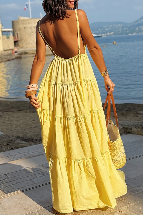 Rochie VELTONDA YELLOW, Culoare: galben, IVET.RO - Reduceri de până la -80%
