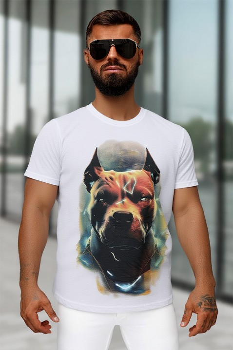 Tricou bărbați JELJO WHITE, Culoare: alb, IVET.RO - Reduceri de până la -80%