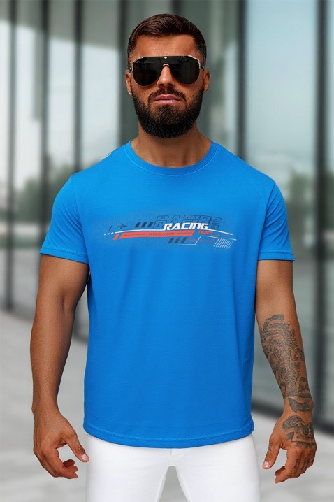 Tricou bărbați MUZELDO, Culoare: albastru, IVET.RO - Reduceri de până la -80%