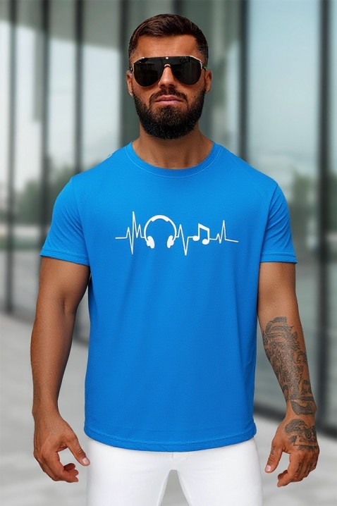 Tricou bărbați NOTEZO, Culoare: albastru, IVET.RO - Reduceri de până la -80%