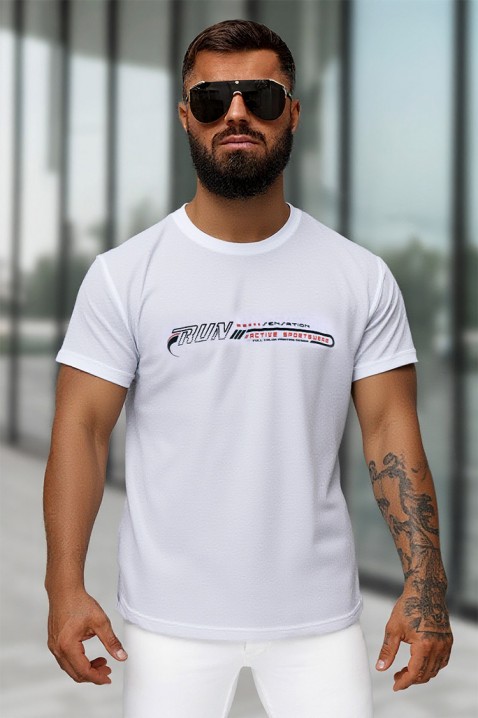 Tricou bărbați MOKROZO, Culoare: alb, IVET.RO - Reduceri de până la -80%