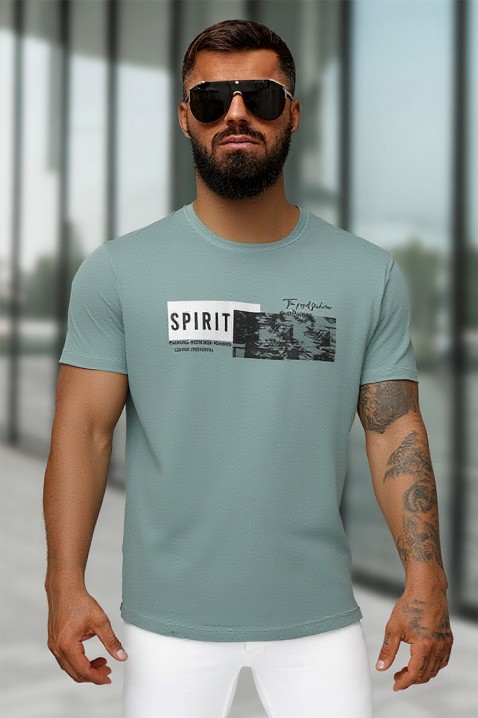Tricou bărbați KITEZO, Culoare: mentă, IVET.RO - Reduceri de până la -80%