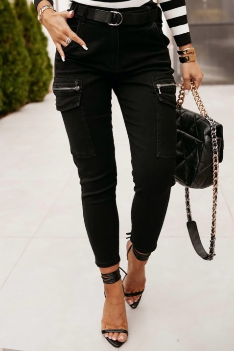 Blugi VITISIMA BLACK, Culoare: negru, IVET.RO - Reduceri de până la -80%