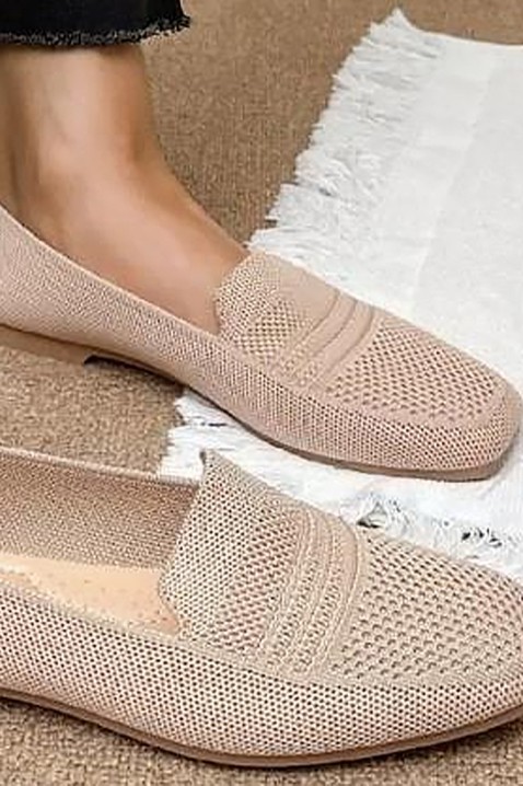 Mocasini damă VIODELZA BEIGE, Culoare: bej, IVET.RO - Reduceri de până la -80%
