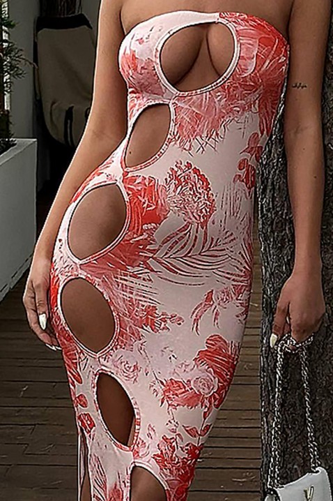 Rochie TRELMINFA, Culoare: roșu, IVET.RO - Reduceri de până la -80%