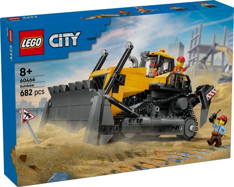 60466 | Buldozer Galben cu ÎncărcătorIVET.RO - Reduceri de până la -80%