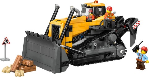 60466 | Buldozer Galben cu ÎncărcătorIVET.RO - Reduceri de până la -80%