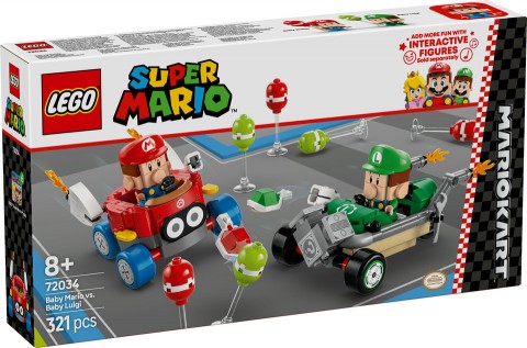 72034 | Baby Mario Contra Baby LuigiIVET.RO - Reduceri de până la -80%