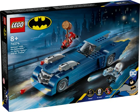 76274 | Batman cu Batmobilul împotriva lui Harley Quinn și Mr. FreezeIVET.RO - Reduceri de până la -80%