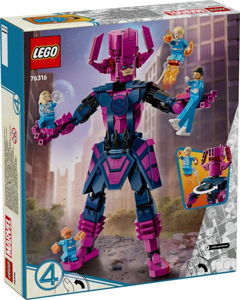 76316 - Fantasticii Patru împotriva lui Galactus - figură pentru construcțieIVET.RO - Reduceri de până la -80%