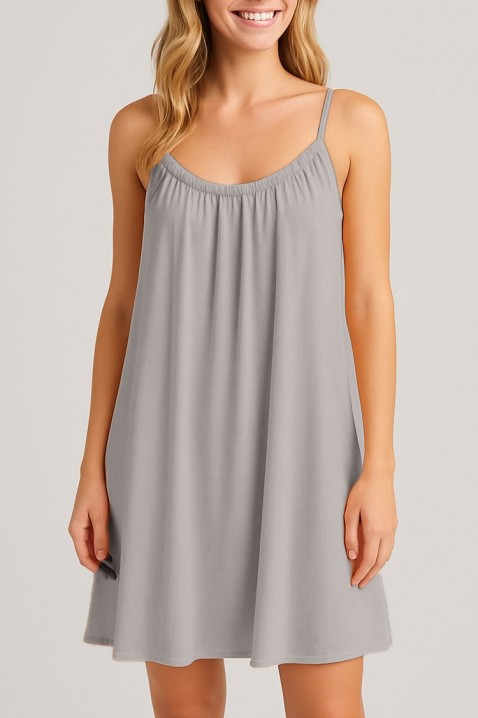 Rochie LAYDEFA GREY, Culoare: gri, IVET.RO - Reduceri de până la -80%