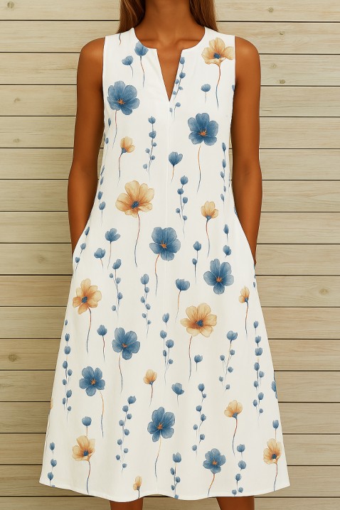 Rochie FINIKA, Culoare: alb, IVET.RO - Reduceri de până la -80%