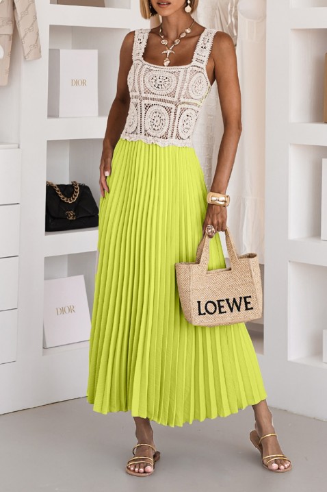 Rochie SERMIGA LIME, Culoare: lime, IVET.RO - Reduceri de până la -80%
