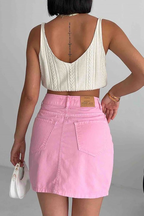 Fustă MARATENA PINK, Culoare: roz, IVET.RO - Reduceri de până la -80%