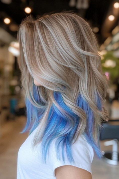Creta pentru păr TINTESSA BLUE, Culoare: albastru, IVET.RO - Reduceri de până la -80%