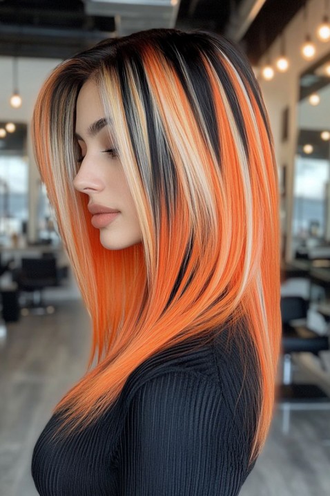 Creta pentru păr TINTESSA ORANGE, Culoare: portocaliu, IVET.RO - Reduceri de până la -80%