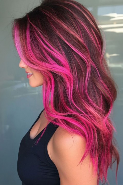 Creta pentru păr CHROMINA PINK, Culoare: roz, IVET.RO - Reduceri de până la -80%