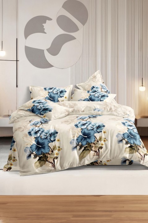 Lenjerie de pat CIRELDA 200x220 cm bumbac 4 piese, Culoare: multicolor, IVET.RO - Reduceri de până la -80%