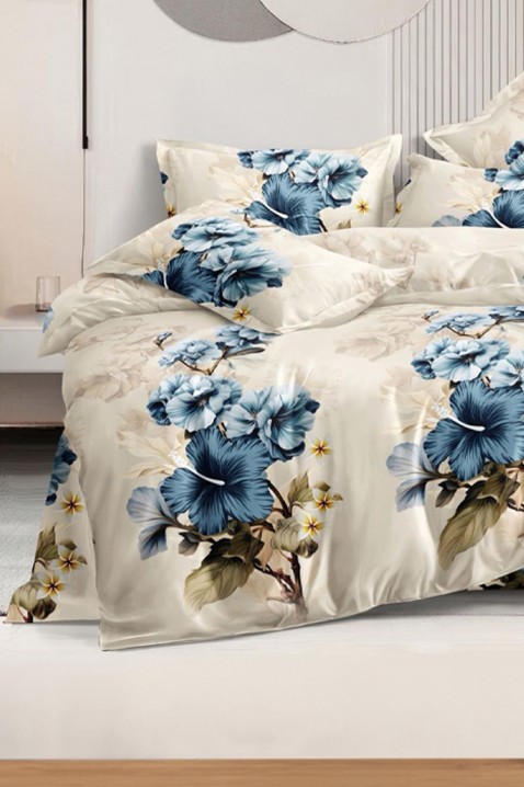 Lenjerie de pat CIRELDA 200x220 cm bumbac 4 piese, Culoare: multicolor, IVET.RO - Reduceri de până la -80%