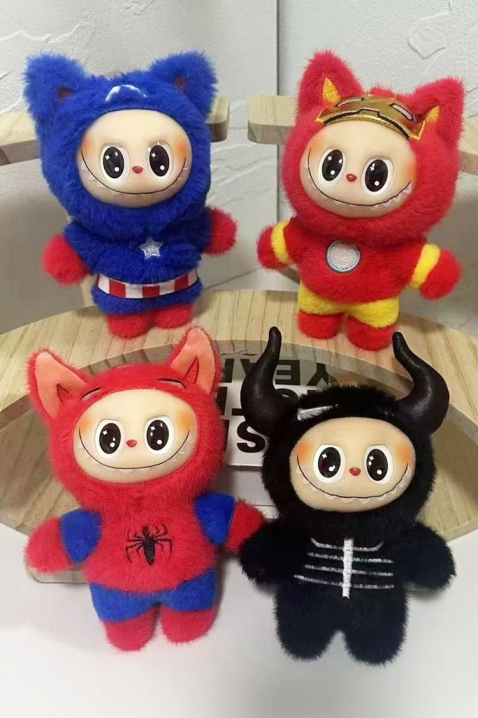 Pandantiv de pluș LABUBU SPIDERMAN, Culoare: roșu, IVET.RO - Reduceri de până la -80%