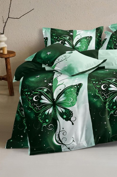 Lenjerie de pat NORELJA 200x220 cm bumbac 4 piese, Culoare: multicolor, IVET.RO - Reduceri de până la -80%