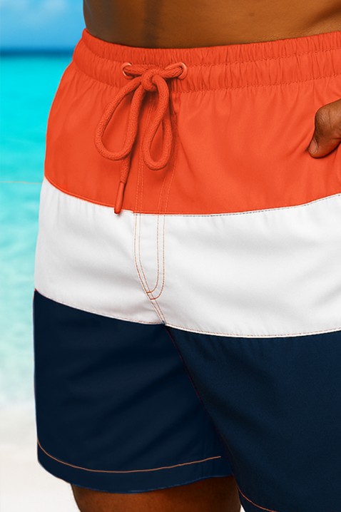 Pantaloni scurți de înot HENZO ORANGE, Culoare: multicolor, IVET.RO - Reduceri de până la -80%