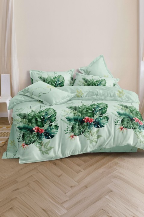 Lenjerie de pat VESPERDA 200x220 cm bumbac 4 piese, Culoare: multicolor, IVET.RO - Reduceri de până la -80%
