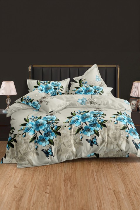 Lenjerie de pat VOSPERLA 200x220 cm bumbac 4 piese, Culoare: multicolor, IVET.RO - Reduceri de până la -80%