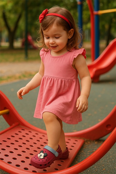 Papuci copii MINISHOE, Culoare: roșu, IVET.RO - Reduceri de până la -80%