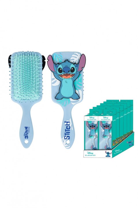 Perie de păr pentru copii Blue Stitch, Culoare: albastru, IVET.RO - Reduceri de până la -80%