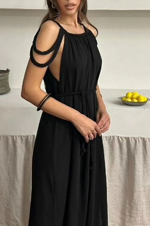 Rochie MIRZALFA BLACK, Culoare: negru, IVET.RO - Reduceri de până la -80%