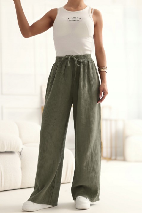 Pantaloni SALENDRA KHAKI, Culoare: khaki, IVET.RO - Reduceri de până la -80%