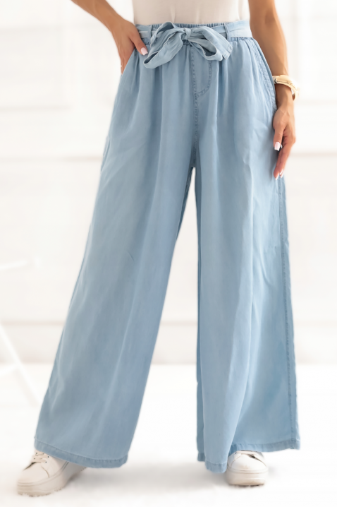 Pantaloni VIBRANTINA, Culoare: albastru, IVET.RO - Reduceri de până la -80%