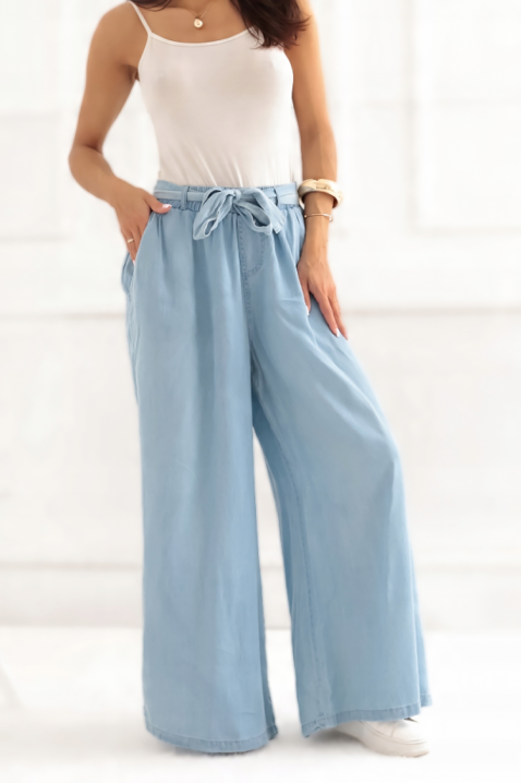 Pantaloni VIBRANTINA, Culoare: albastru, IVET.RO - Reduceri de până la -80%