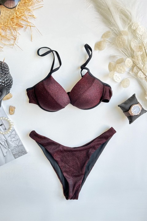 Costum de baie KRELFORNA RED, Culoare: roșu, IVET.RO - Reduceri de până la -80%